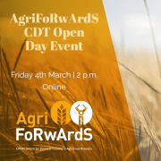 Join us at our AgriFoRwArdS CDT online Open Day portrait avatar.